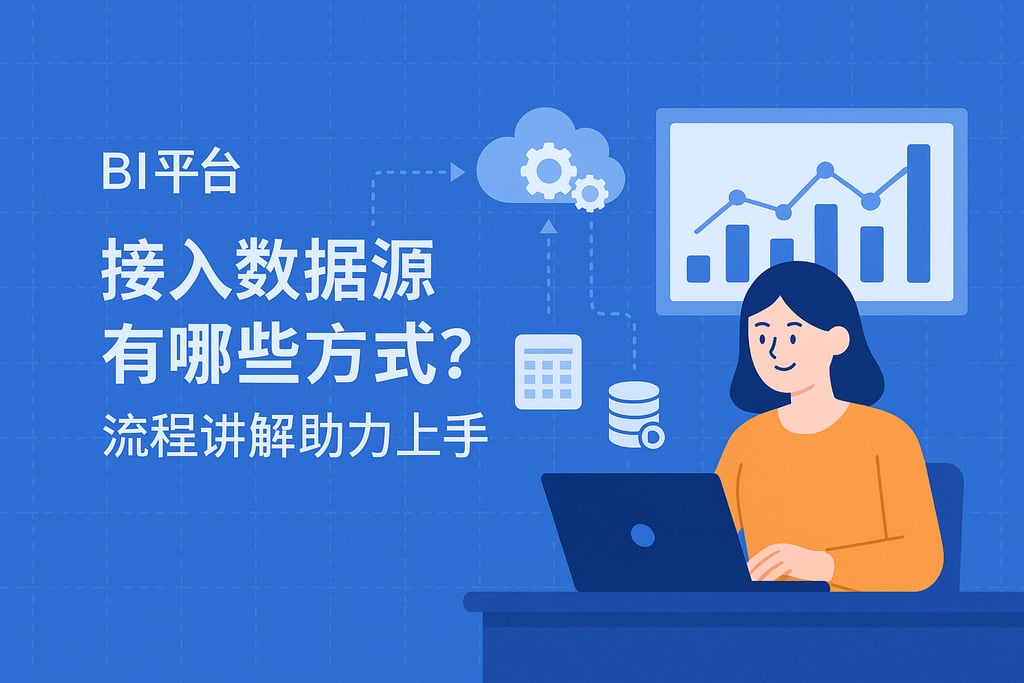BI平台接入数据源有哪些方式？流程讲解助力上手"